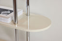 Regal Marano – Wit met chromen strepen in modern design
