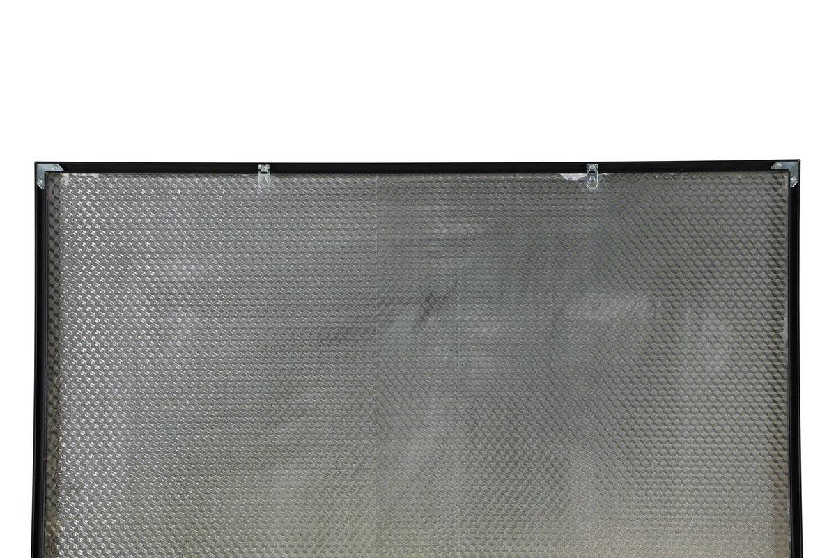 Spiegel Melton – met slank zwart aluminium frame