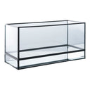 Kandelaar Ferro Recta – Metaal & glas in Zwart