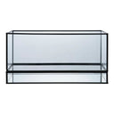 Kandelaar Ferro Recta – Metaal & glas in Zwart
