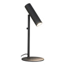 Tafellamp Lazaro – Metaal-accent in Zwart of goud