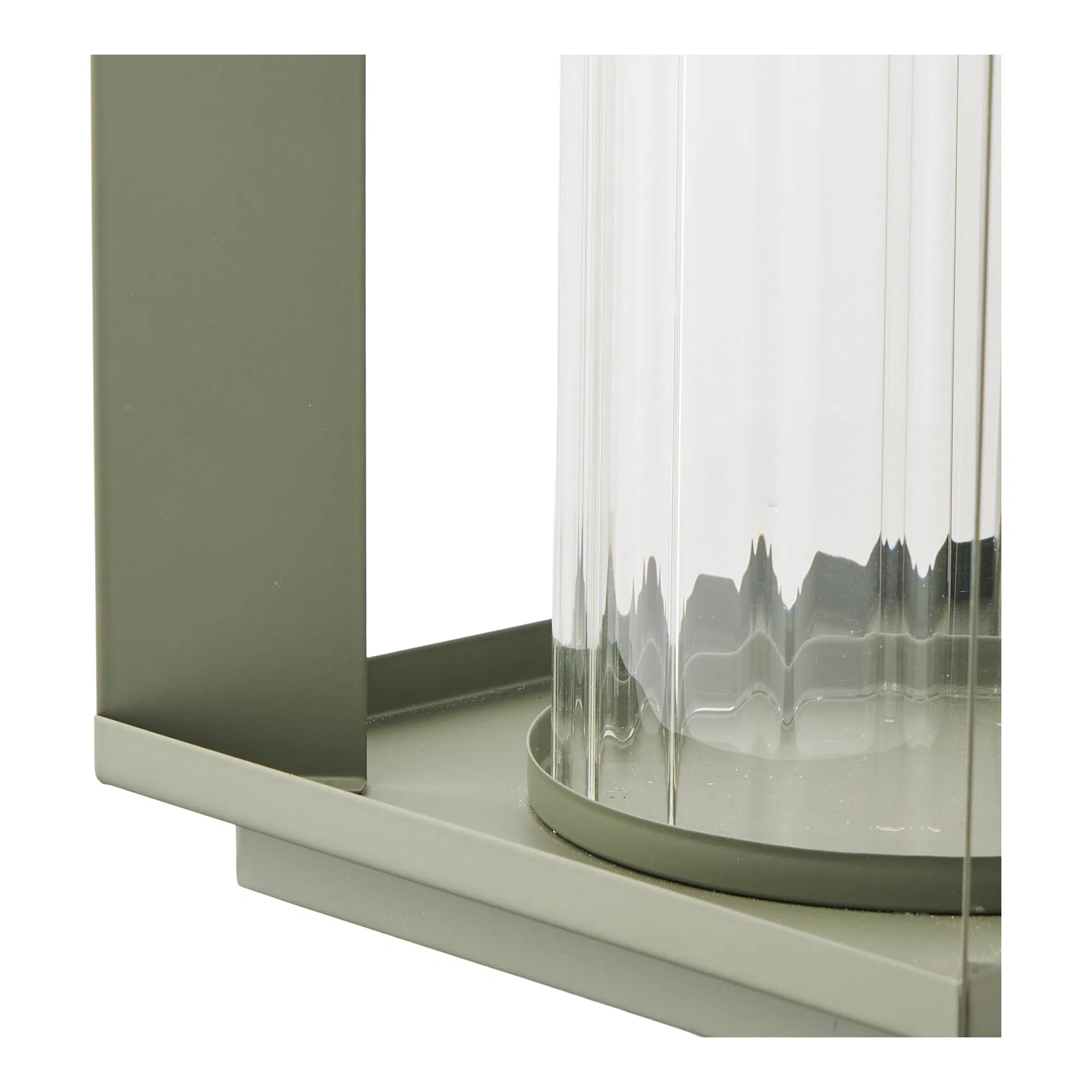 Kaarsenlantaarn Eirnova – vervaardigd uit Metaal en glas