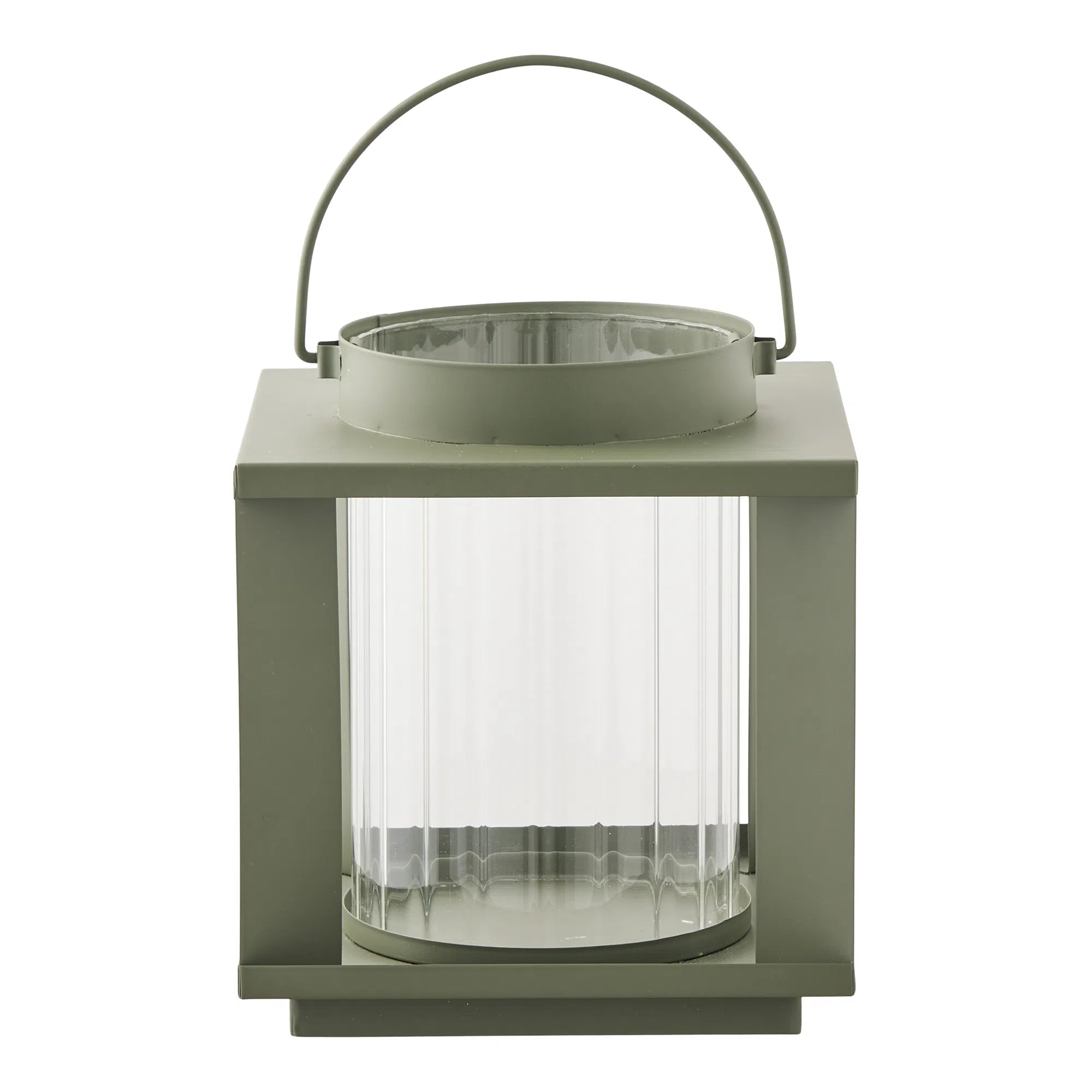 Kaarsenlantaarn Eirnova – vervaardigd uit Metaal en glas