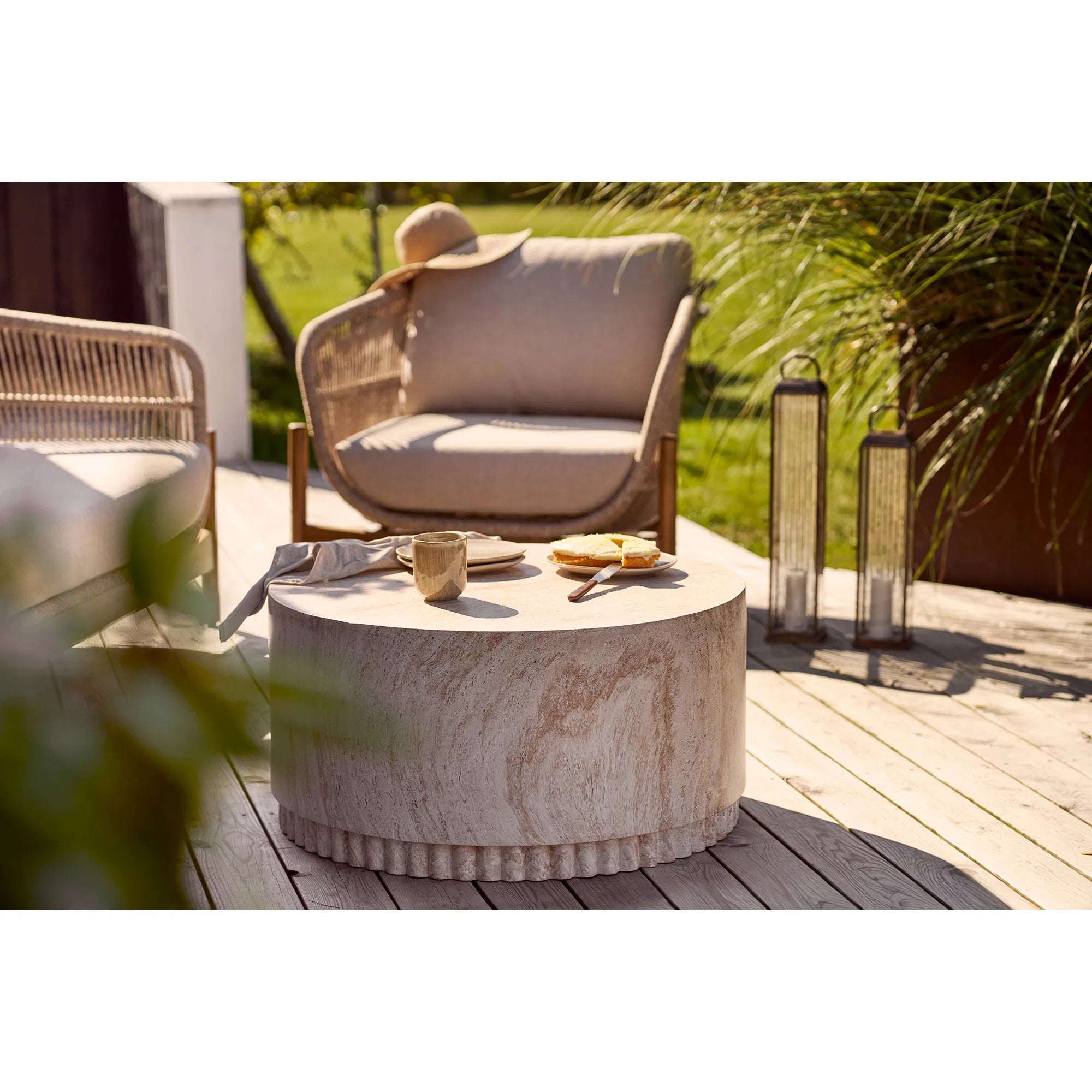 Tuin-kaarslantaarn Solmera – vervaardigd uit Metaal en glas