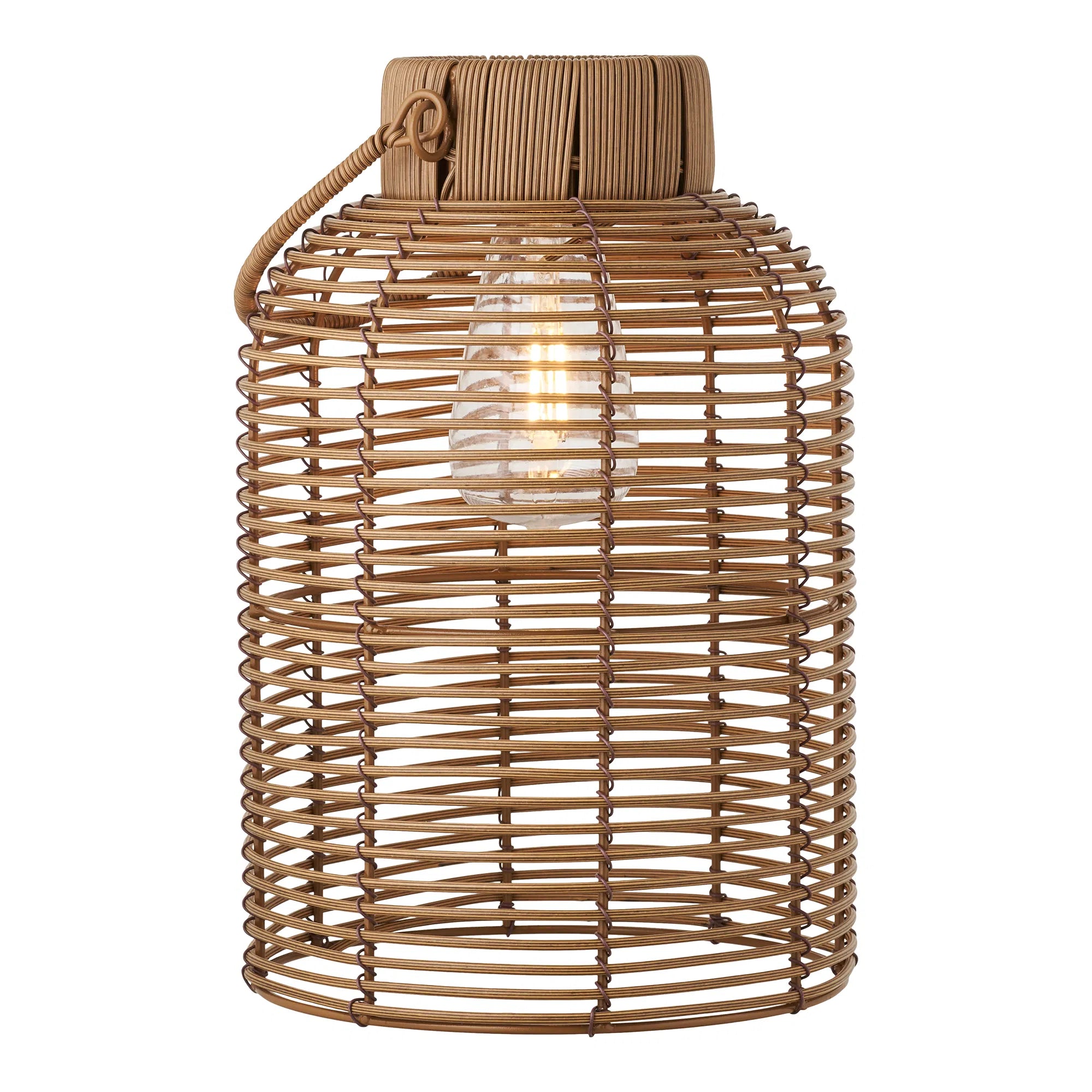 Solar-tafellamp „Brentford“ – Natuurlijke charme