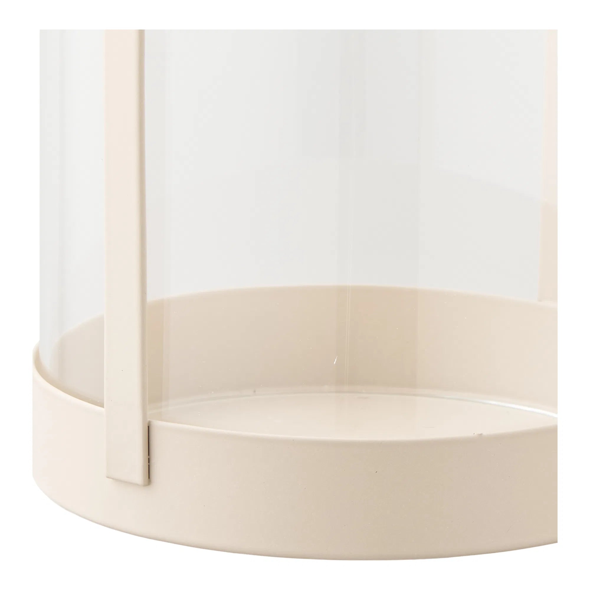 Kaarshouder Narviona – vervaardigd uit Metaal en glas (set van 2)