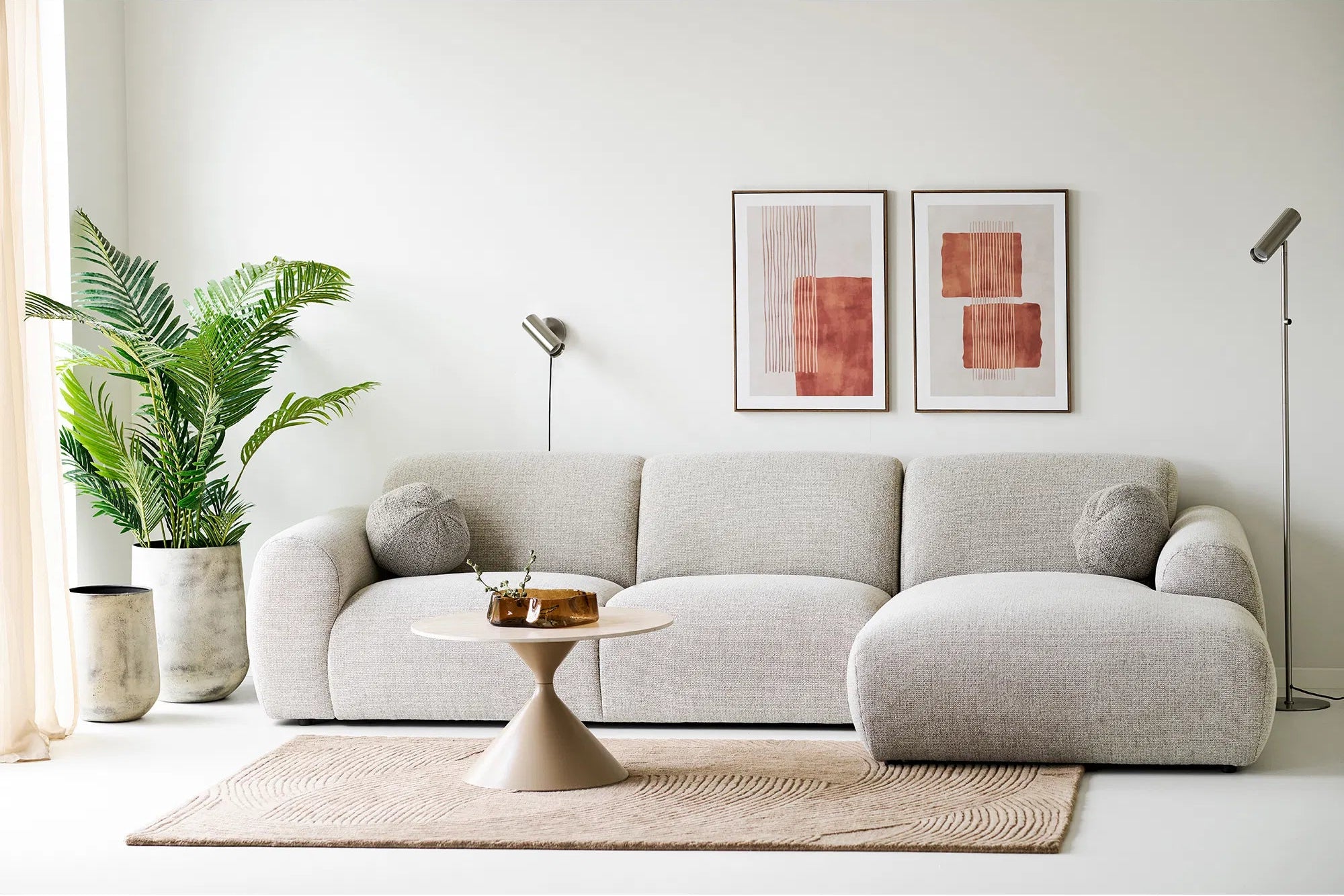 Staande lamp Ardovina - Designlamp van Metaal