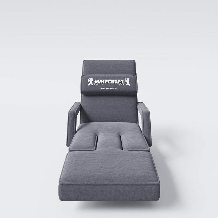Minecraft Gaming-fauteuil „CraftStation“ – verstelbaar met voetensteun, armleuningen & toetsenbordlade
