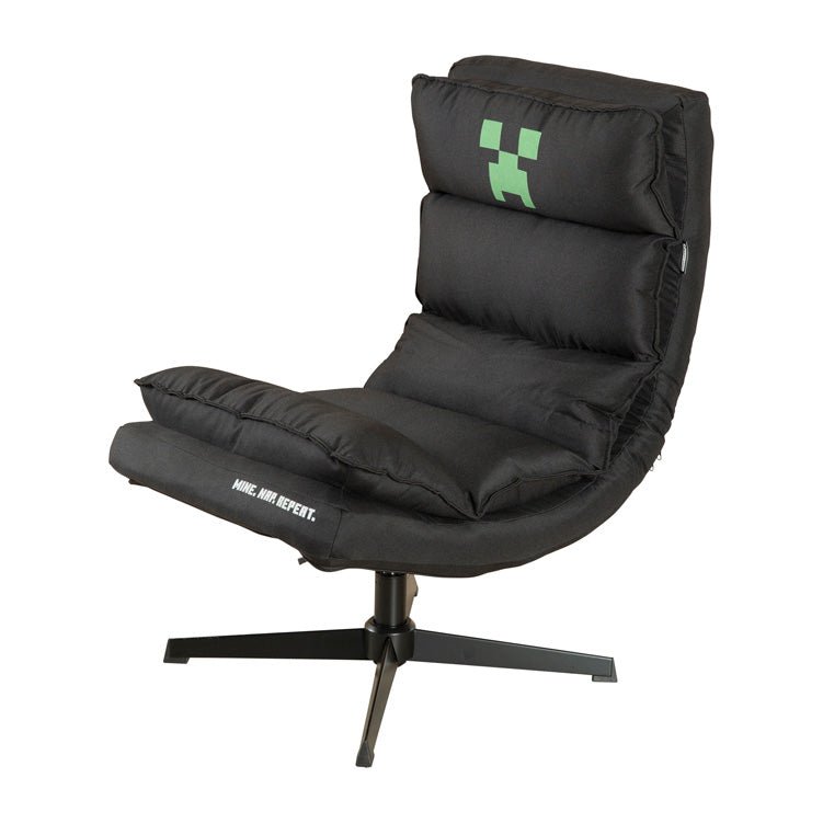 Minecraft Gaming-fauteuil „CreeperSpin“ – met 360° draaifunctie & verstelbare rugleuning