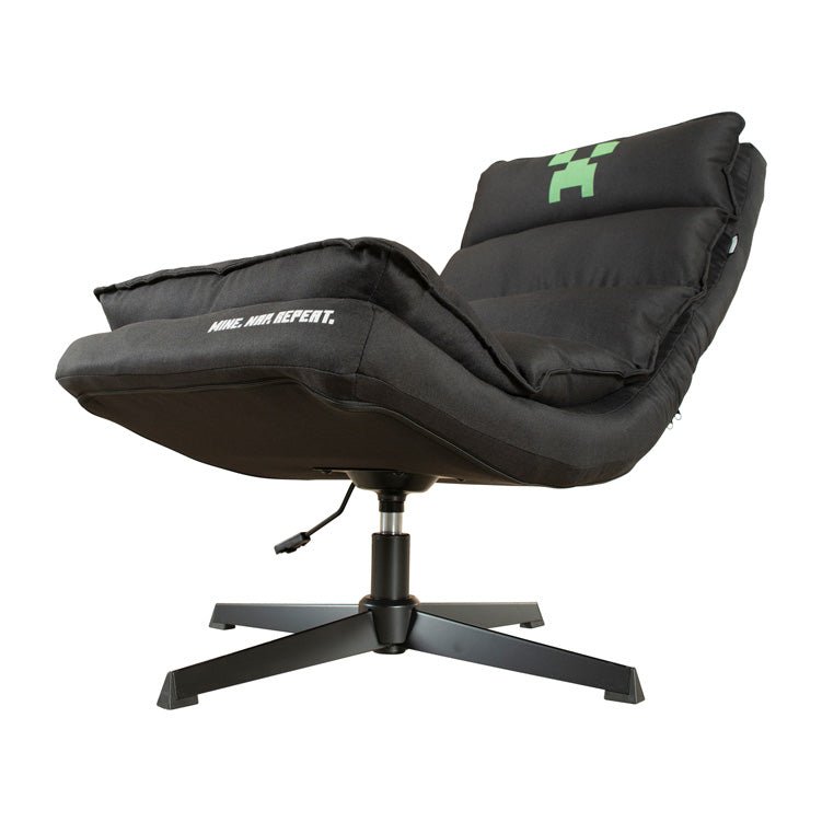 Minecraft Gaming-fauteuil „CreeperSpin“ – met 360° draaifunctie & verstelbare rugleuning