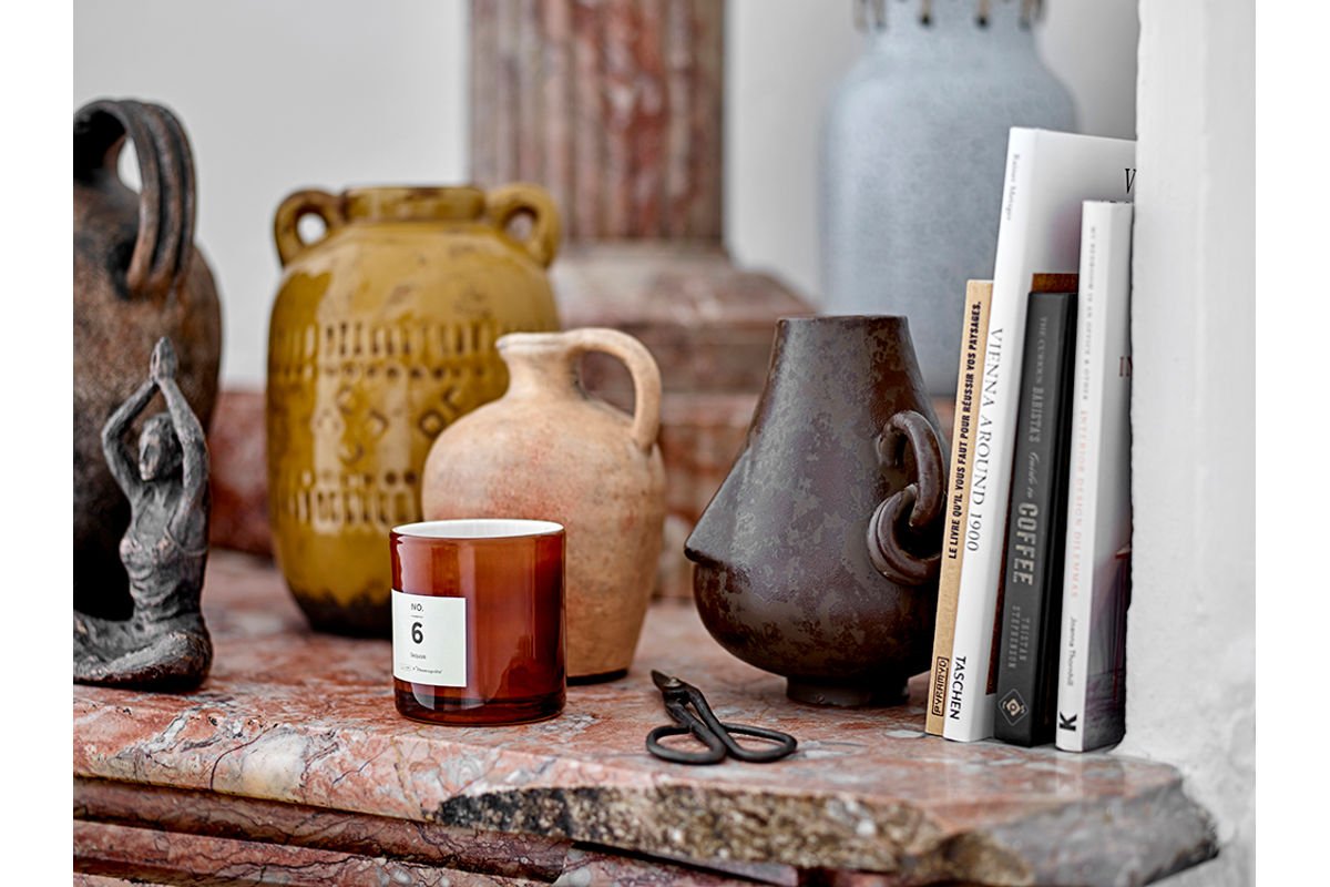 Vaas „Liora“ – Bruin steengoed