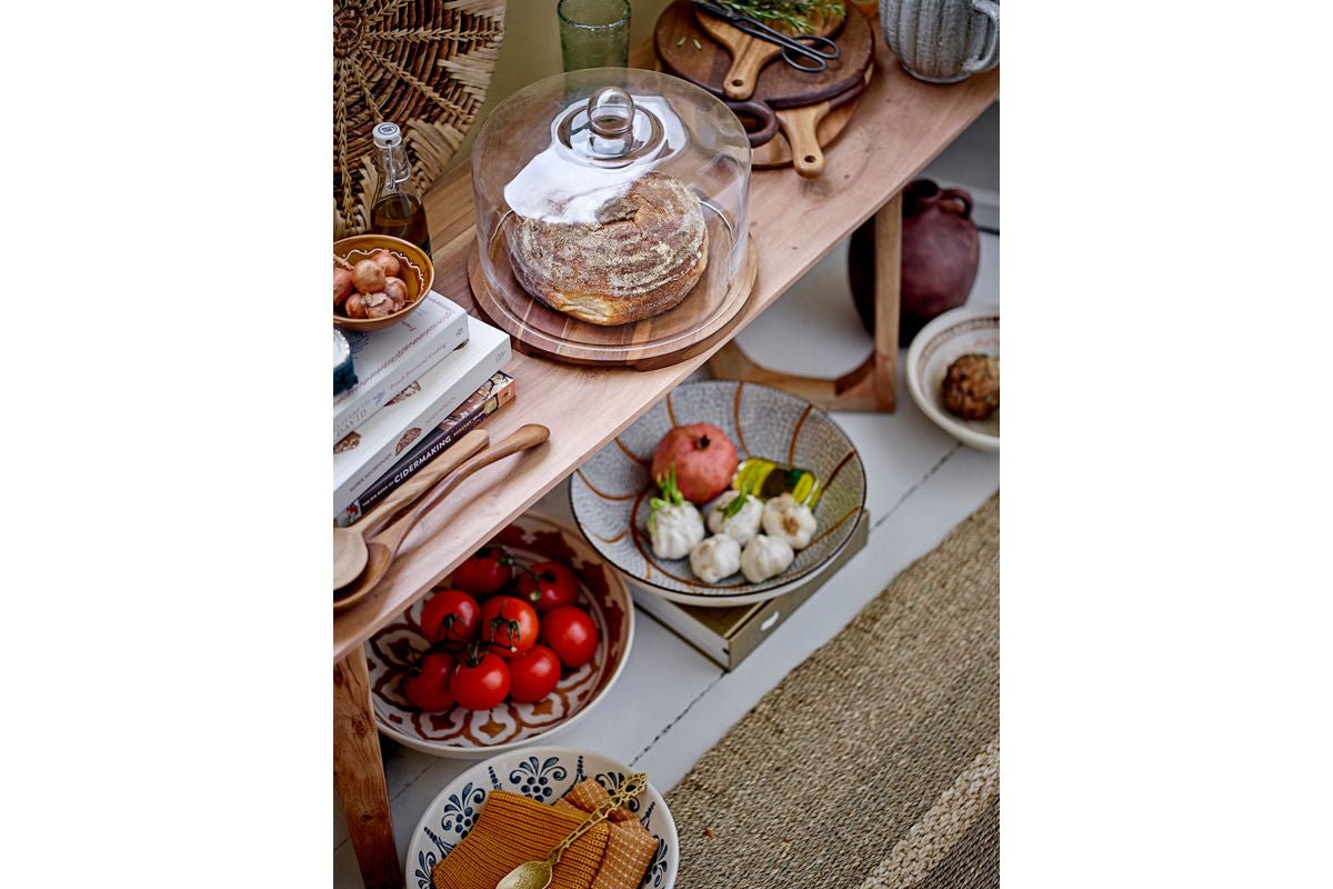 Schaal Riona – steengoed met handgeschilderd patroon