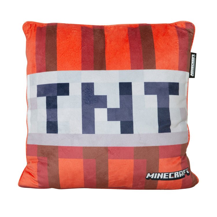 Minecraft decoratieve kussens „TNT Plush“ – met vulling & fluweeluitstraling