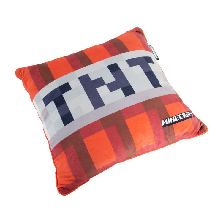 Minecraft decoratieve kussens „TNT Plush“ – met vulling & fluweeluitstraling