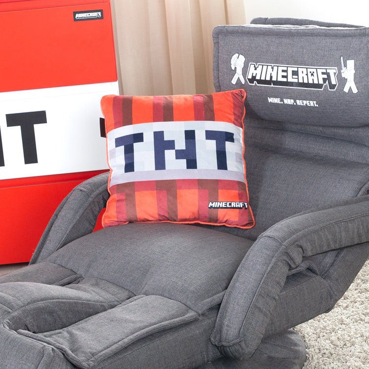 Minecraft decoratieve kussens „TNT Plush“ – met vulling & fluweeluitstraling