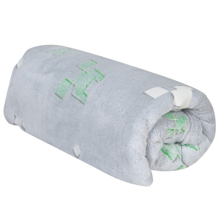 Minecraft knuffeldeken „Glow“ – met glow-in-the-dark effect & zachte fleece