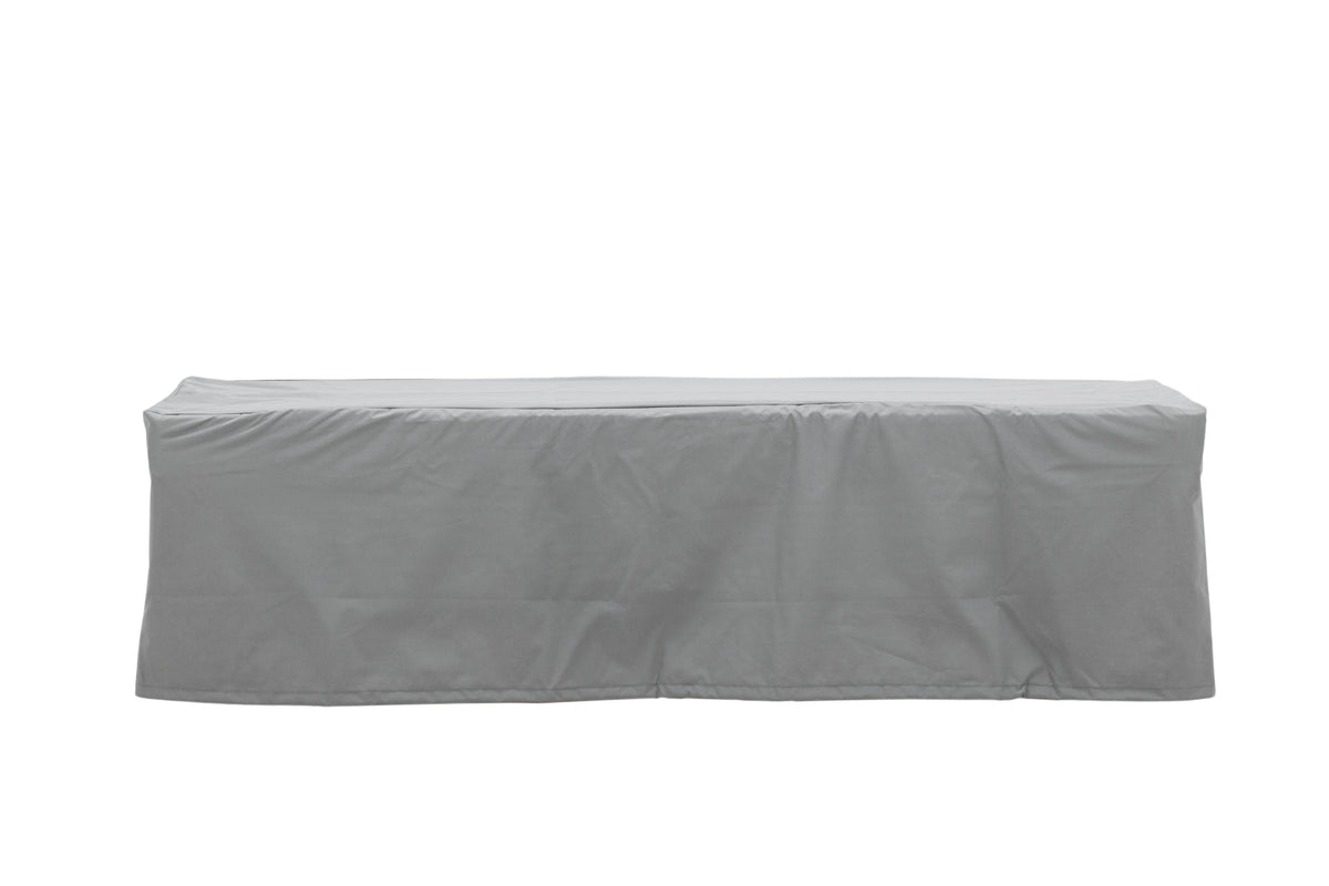 Meubelhoes Fortea - 180x60x50 van grijs polyester
