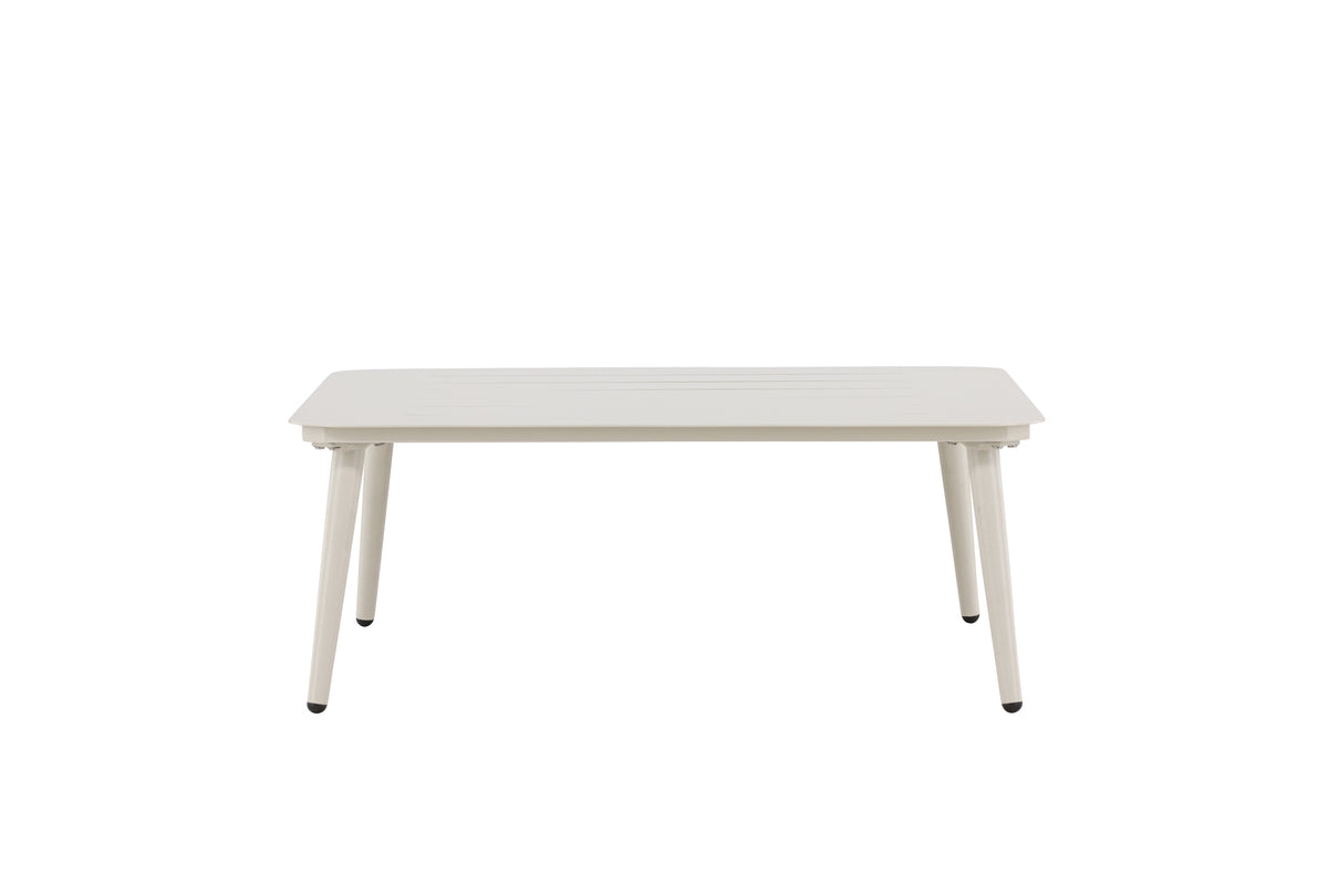 Tuin salontafel Hannes - van beige aluminium