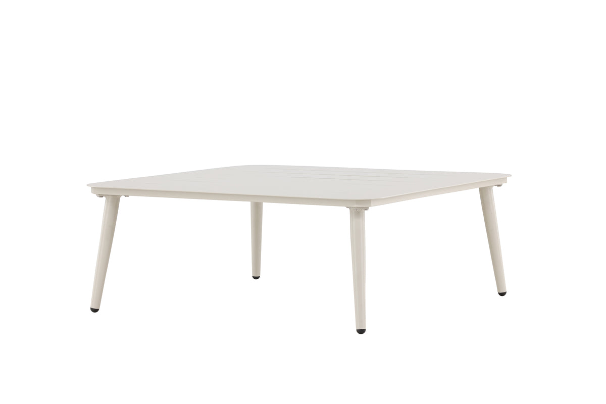 Tuin salontafel Hannes - van beige aluminium