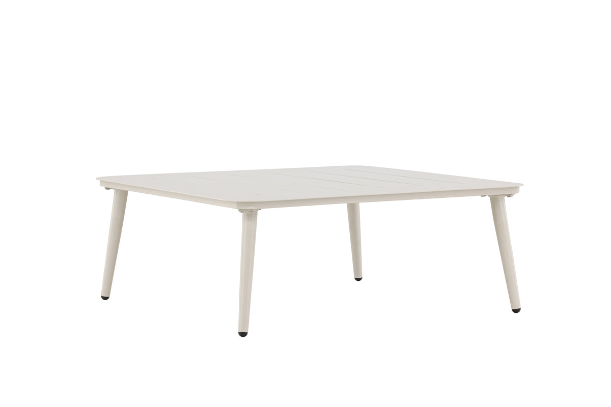 Tuin salontafel Hannes - van beige aluminium