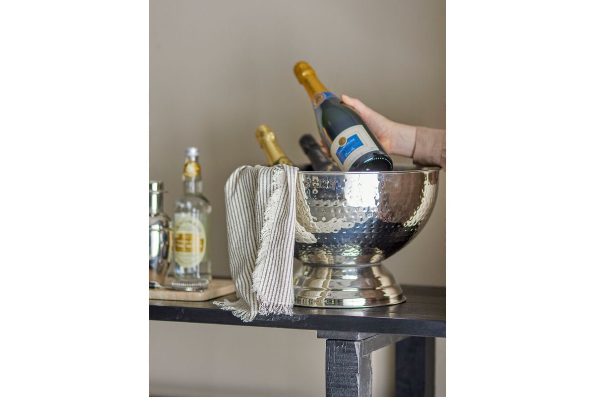 Champagneschaal Claire – roestvrij staal in zilver