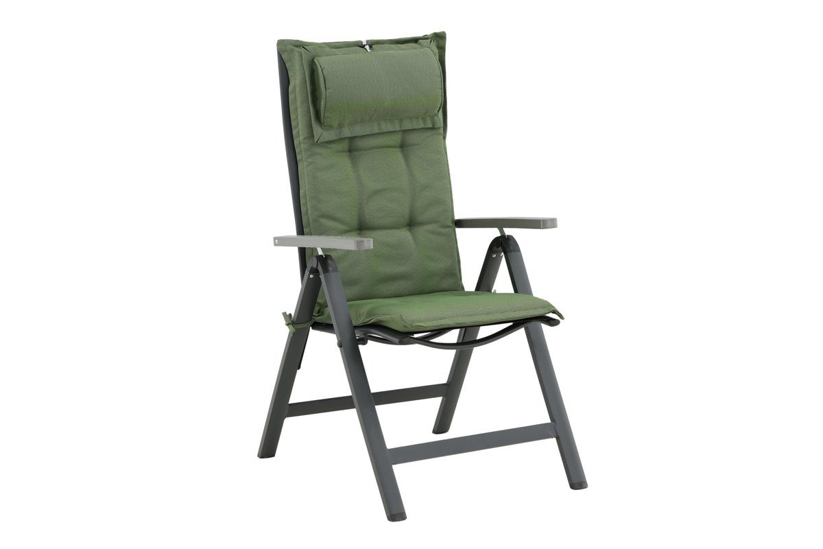 6er Set - Garten Stuhlkissen Siena aus Polyester in 4 Farben