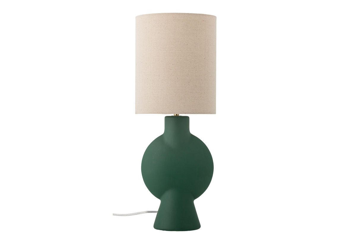 Tafellamp Norlia - Groen steengoed