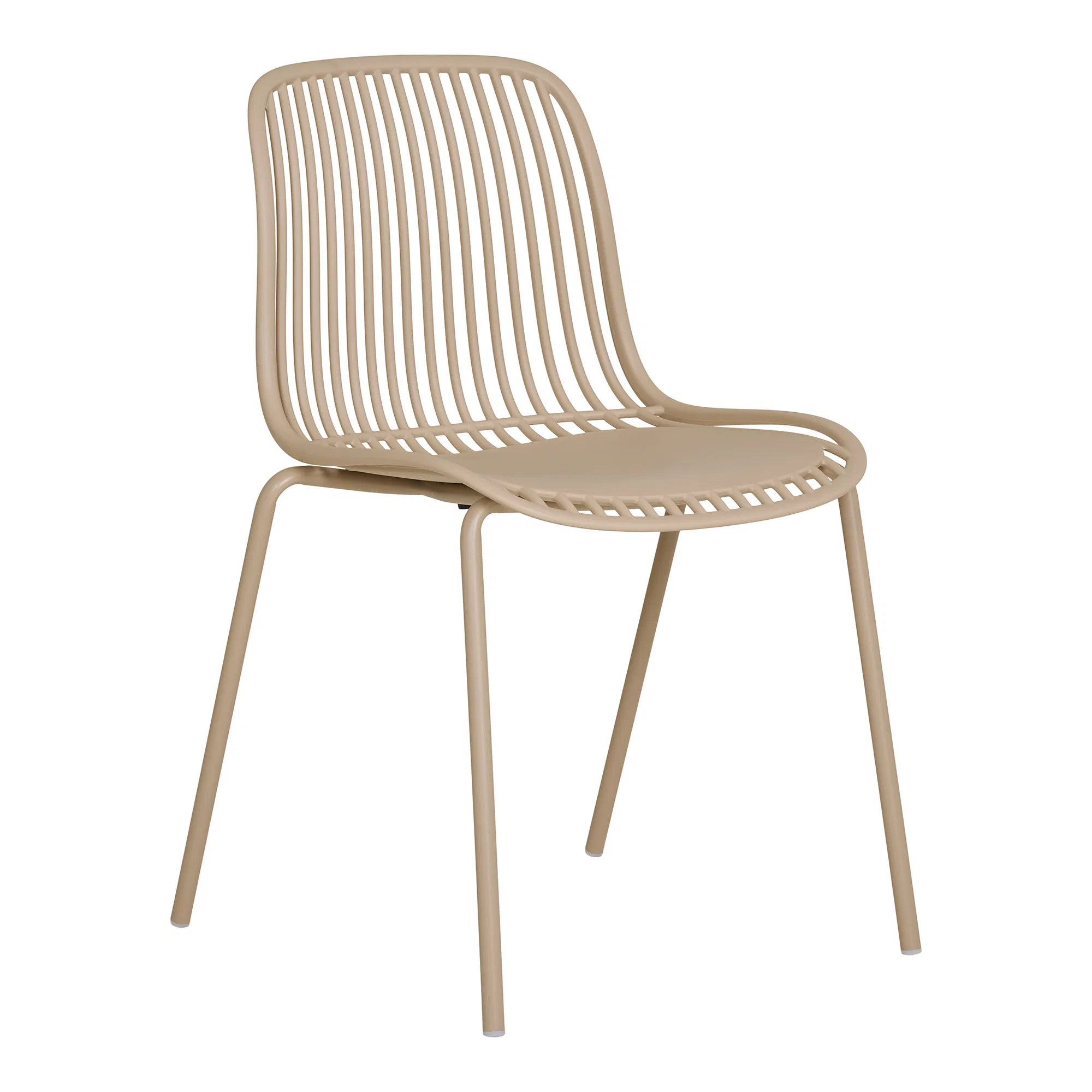 Tuinstoel Ventura Beige - Stapelbare Outdoor-stoel