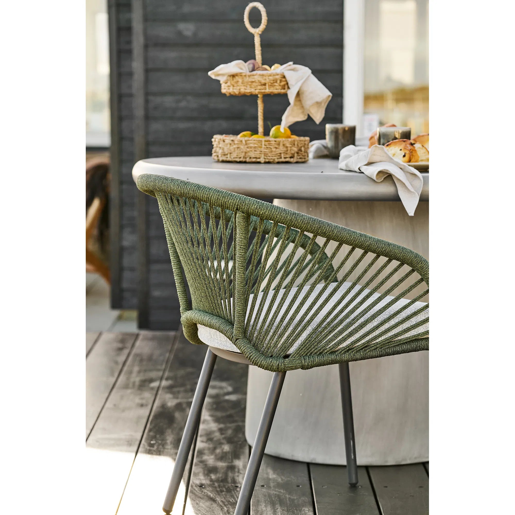 2-delige set - tuinstoel Veleno in Beige of Groen