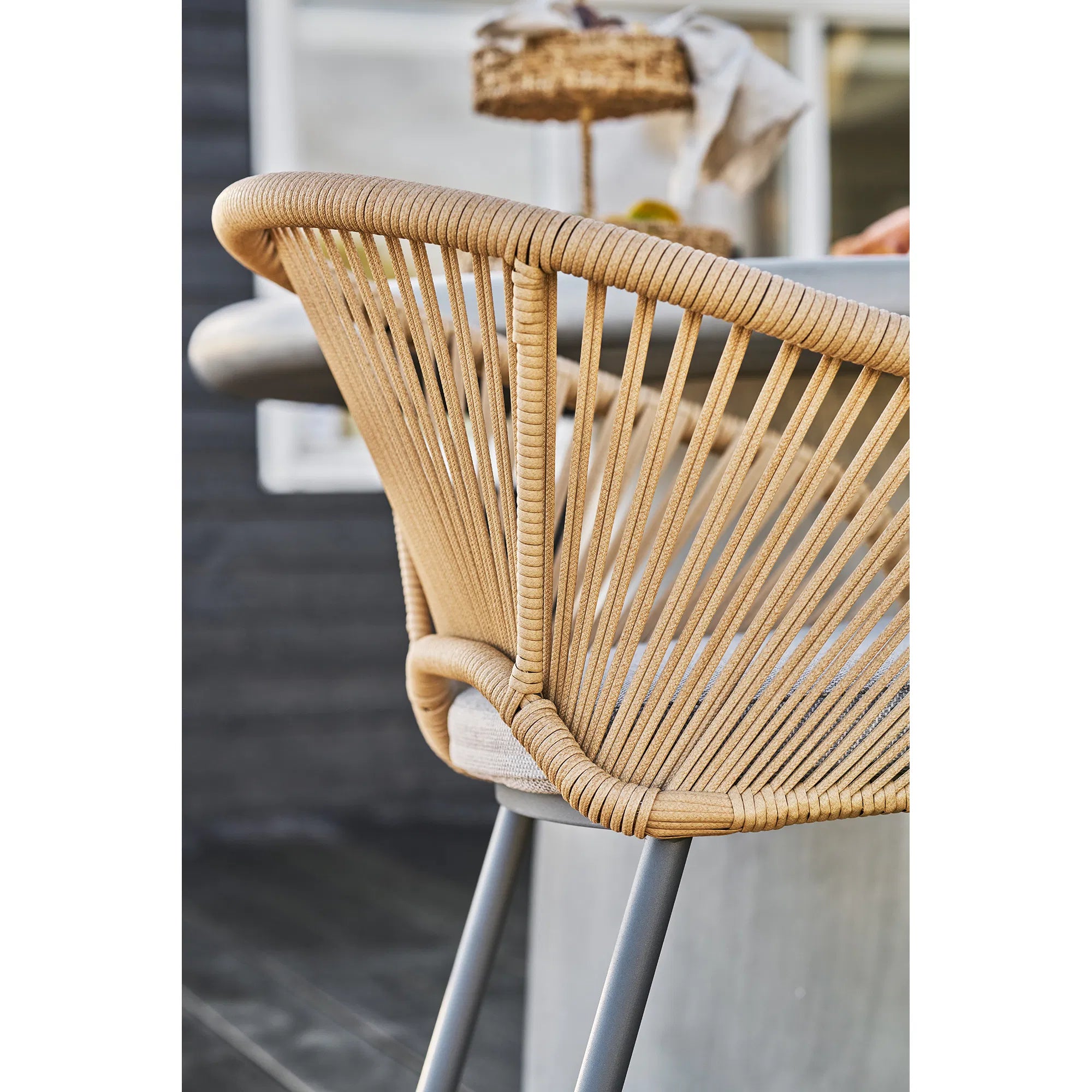 2-delige set - tuinstoel Veleno in Beige of Groen