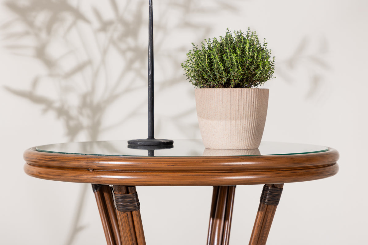 Salontafel Sarge - Ø60 in de kleur Bruin