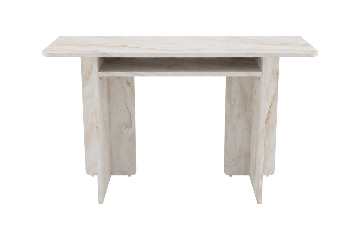 Bijzettafel Zaviro - stijlvolle tafel in marmerlook