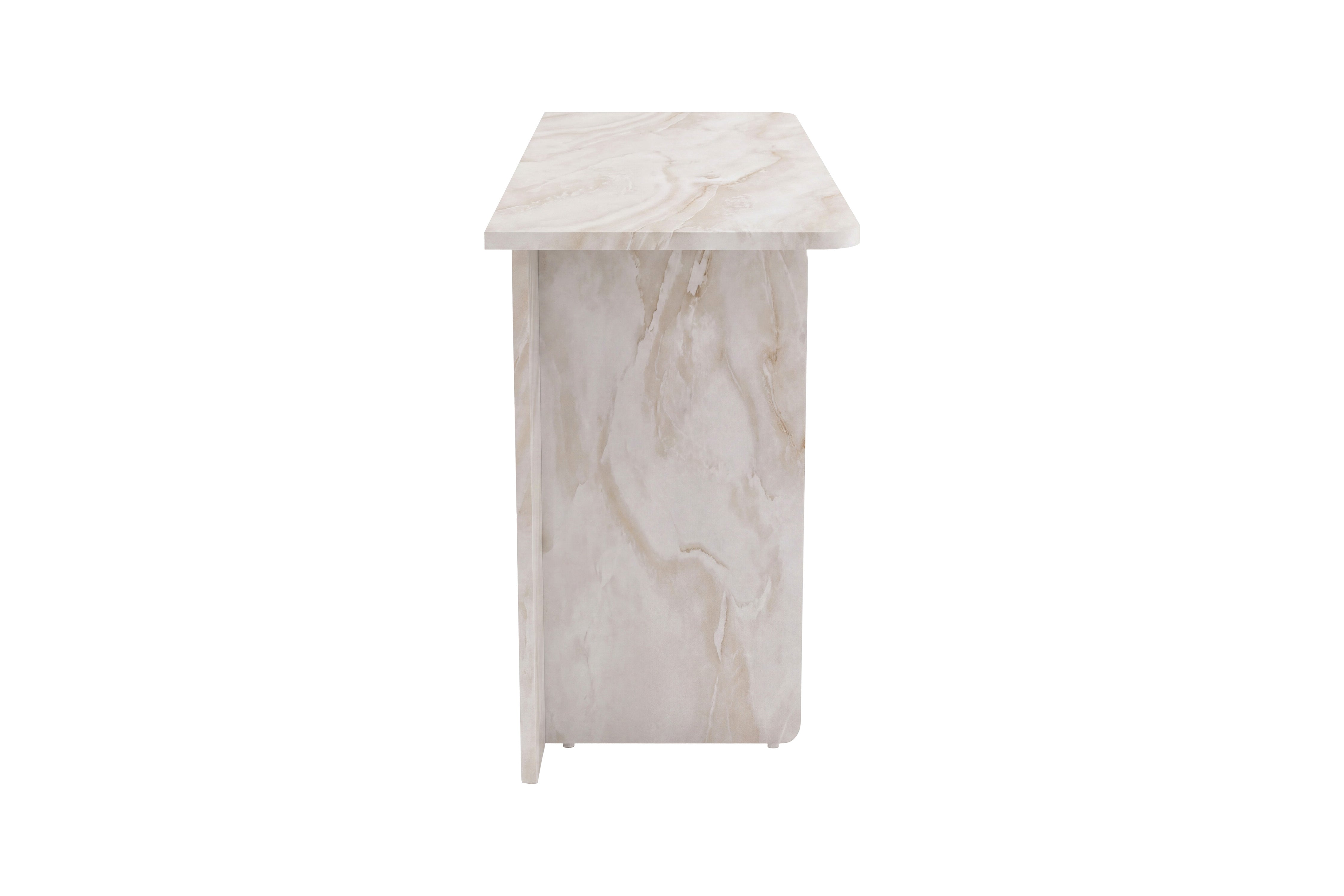 Bijzettafel Zaviro - stijlvolle tafel in marmerlook