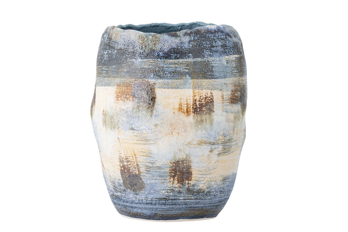 Vaas „Blue Nonna“ – van steengoed