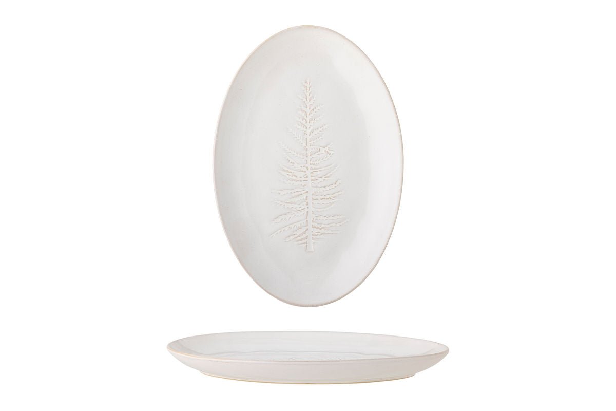 Serveerschaal Nivo - gemaakt van steengoed