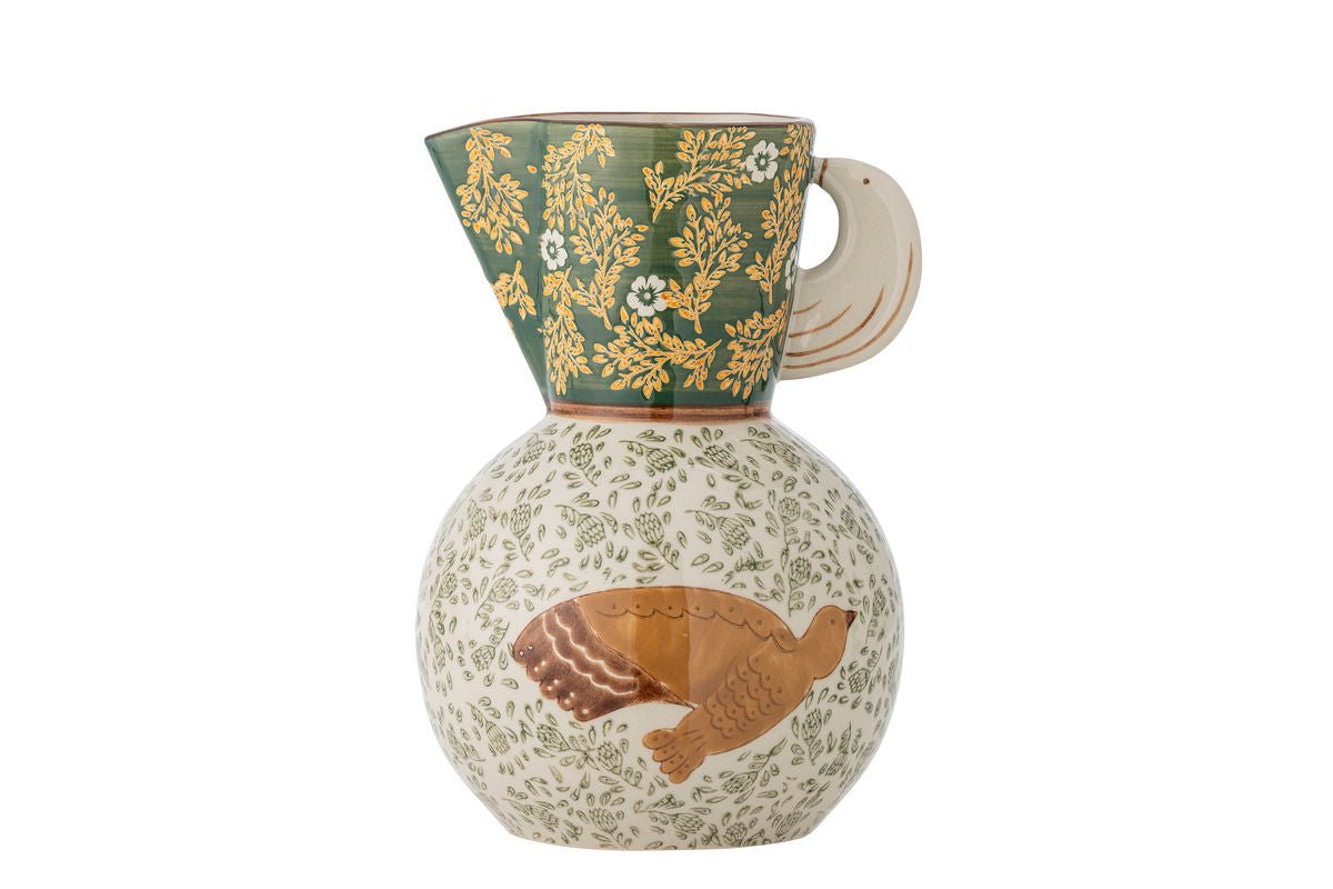 Krug Florin – met de hand beschilderd aardewerk met bloemmotieven