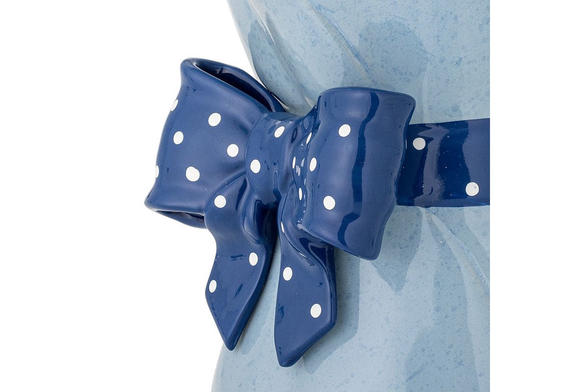 Vaas „Florielle“ – Blau aardewerk