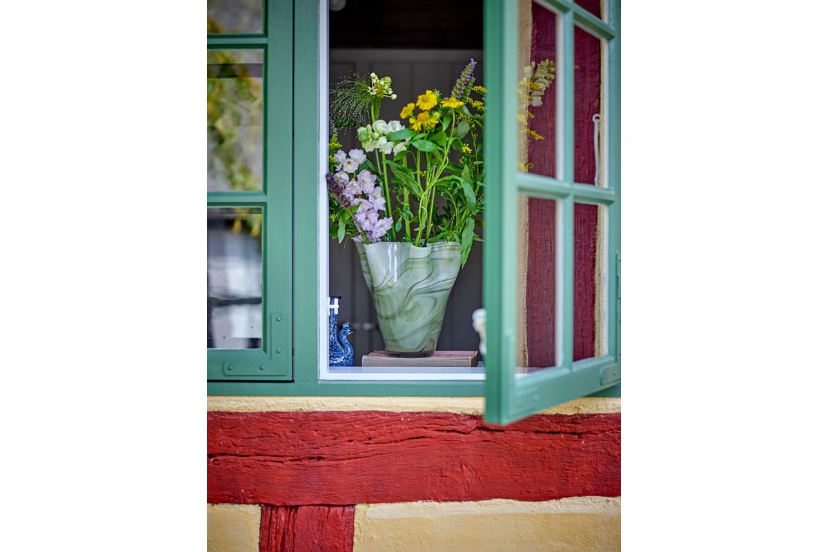 Vaas „Mari“ – Groen glas