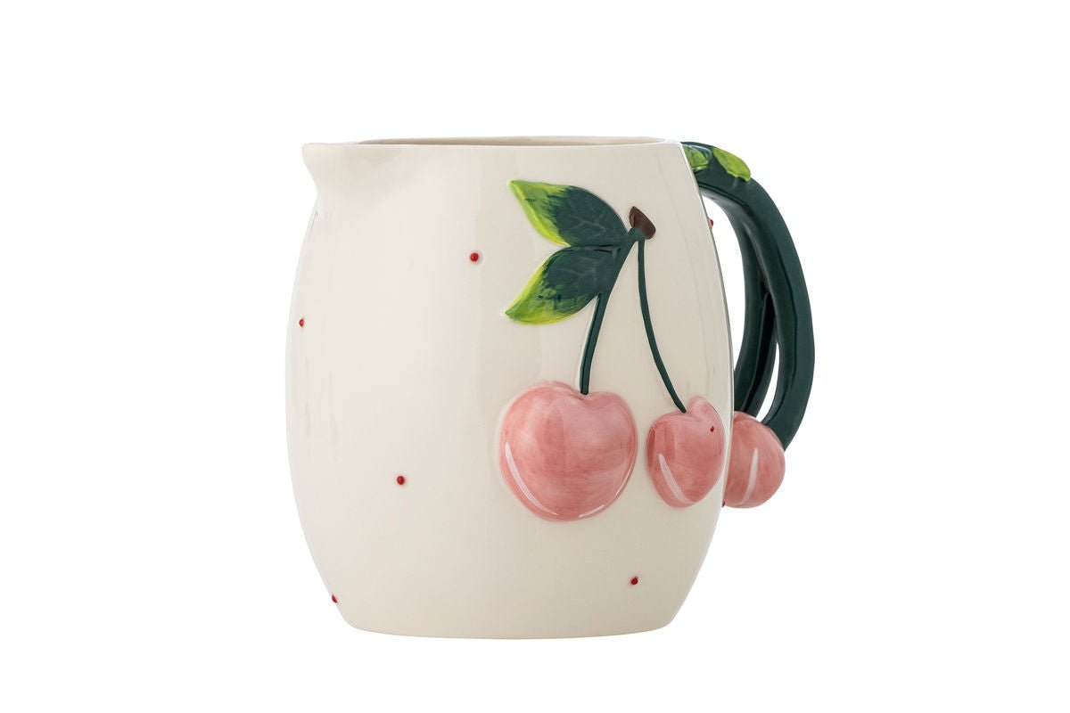 Krug Cerise – met de hand beschilderd aardewerk met kersenmotieven