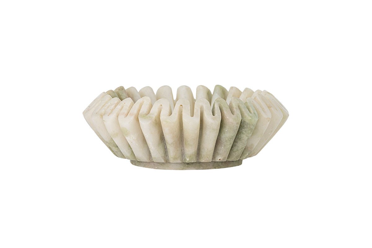 Schaal Emil – Sculpturale marmer in Groen