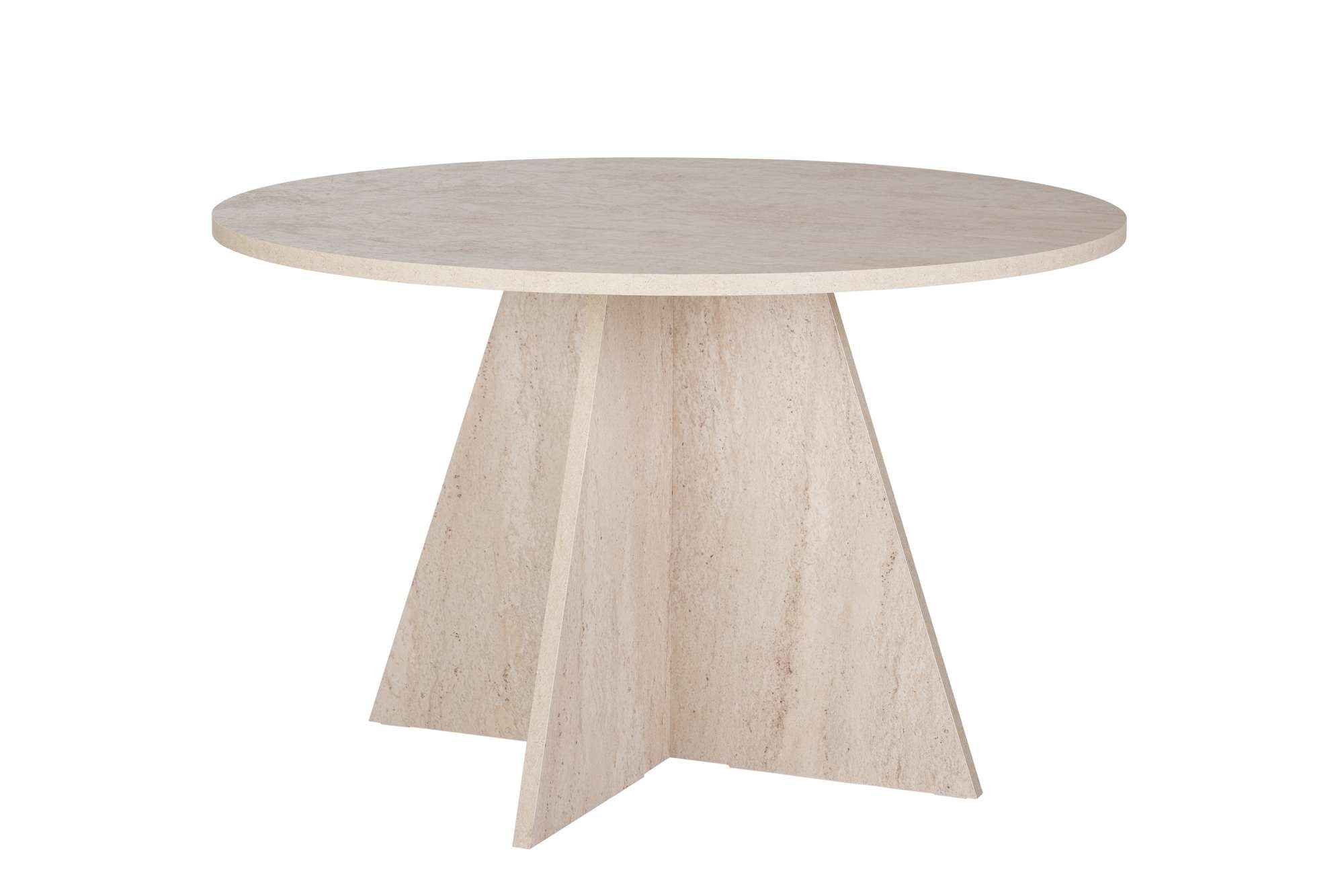 Eettafel Selara - met 25 mm dikke tafelblad met een diameter van Ø 120 cm