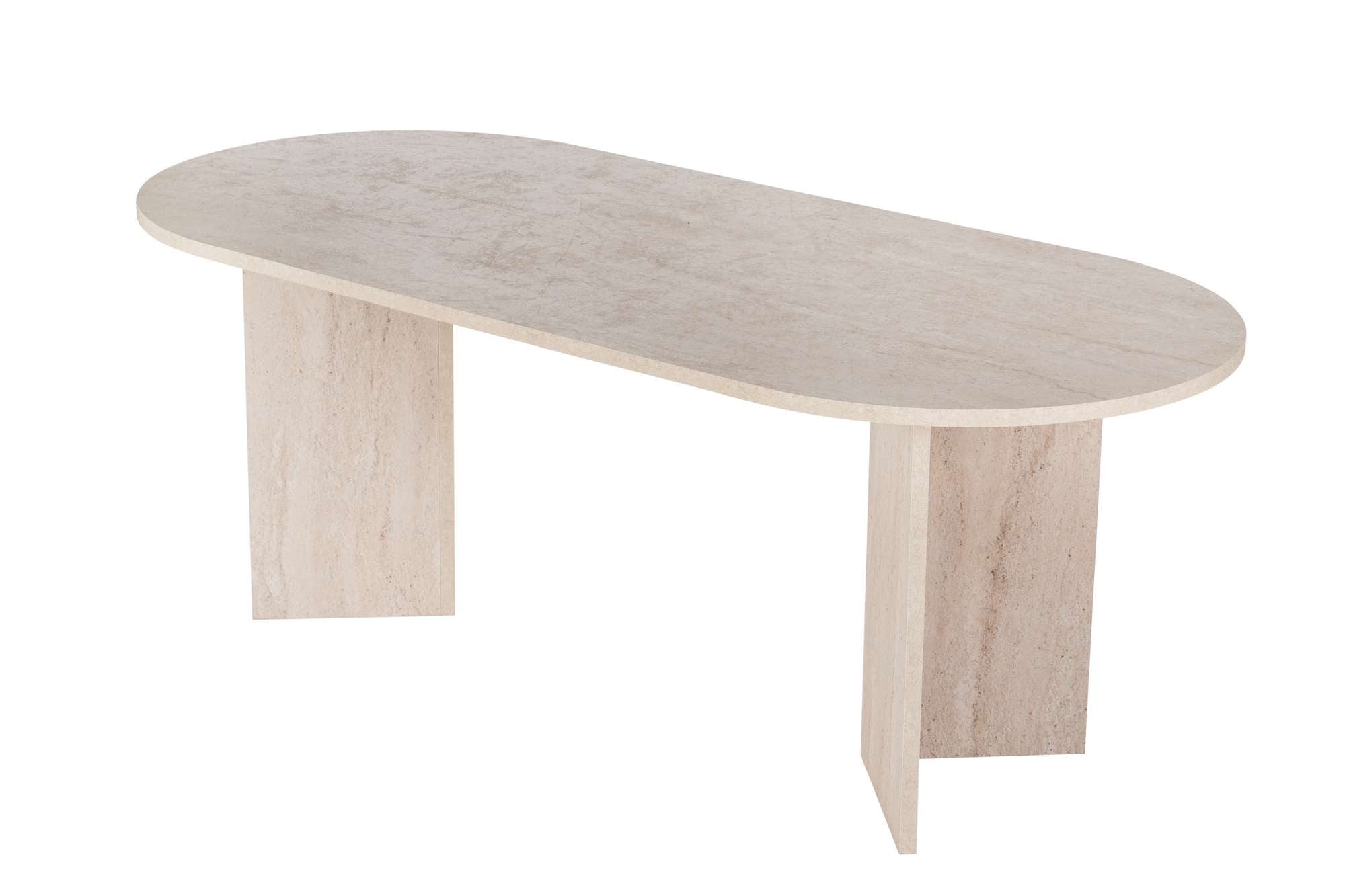 Eettafel Taverna - in steenlook of walnoot