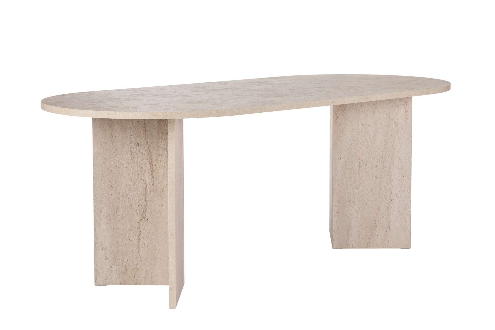 Eettafel Taverna - in steenlook of walnoot