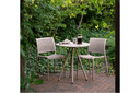Tuin bijzettafel Mavlina - van staal in Taupe