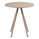 Tuin bijzettafel Mavlina - van staal in Taupe