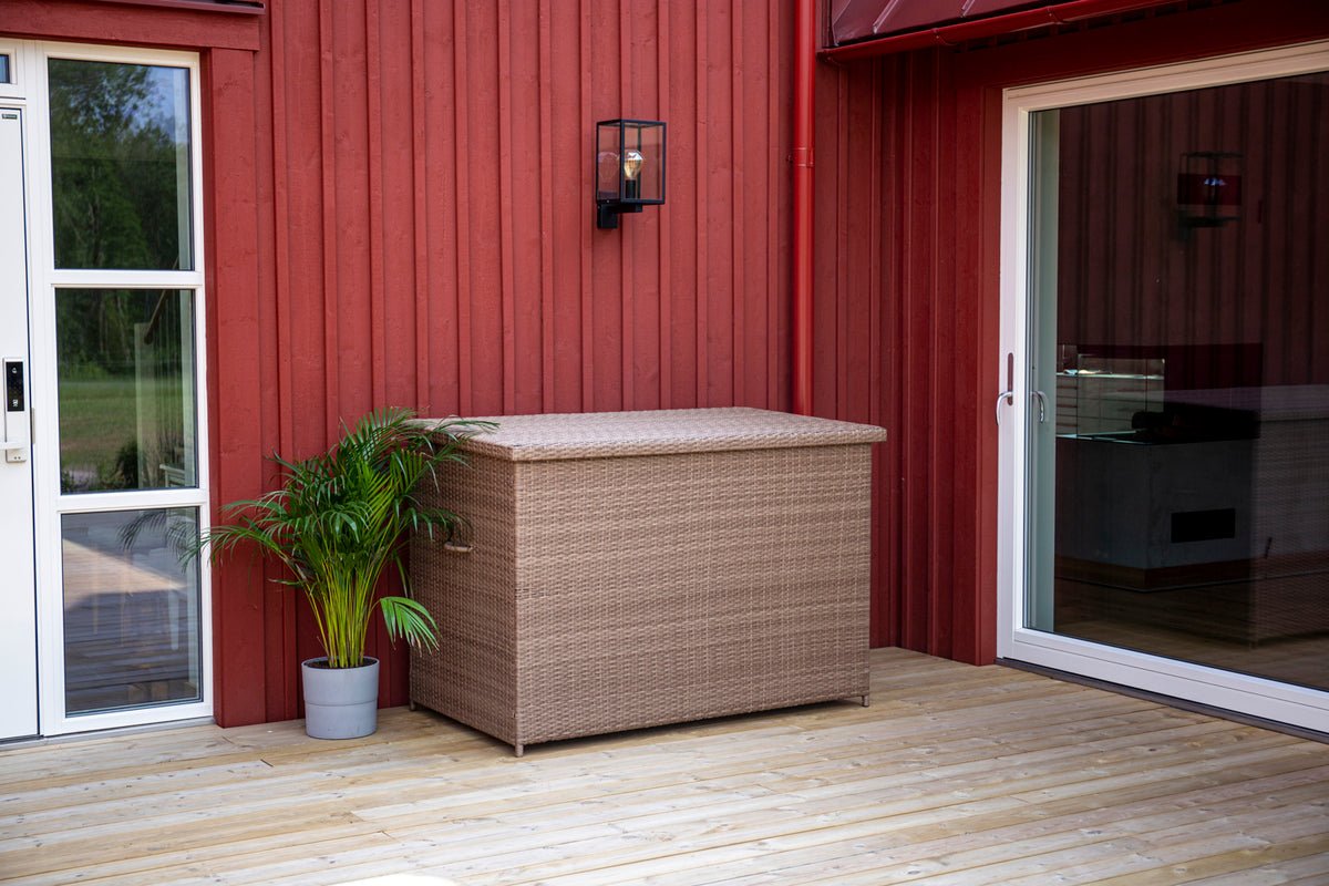 Tuin kussenbox Brisbane - Verkrijgbaar in Grijs, Zwart en Naturel