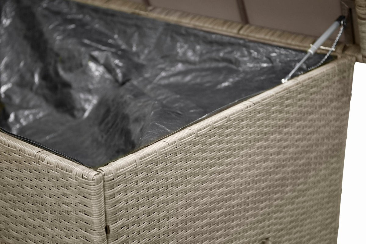 Tuin kussenbox Brisbane - Verkrijgbaar in Grijs, Zwart en Naturel