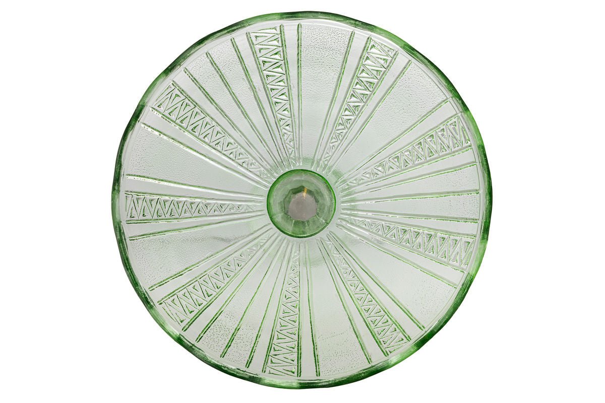 Sockelbak Elsin – gerecycled glas in Groen