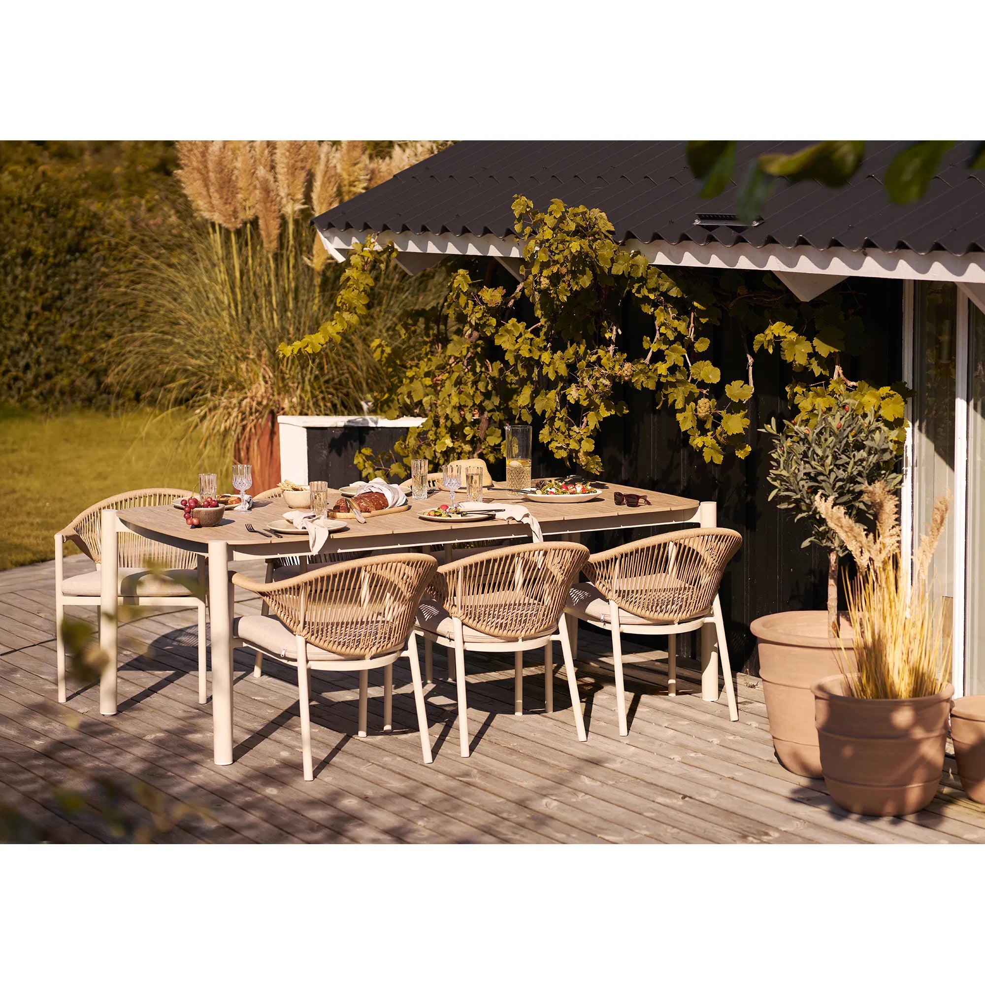 Plantenbakset Eirvien – natuurlijke uitstraling in terracotta (set van 3)