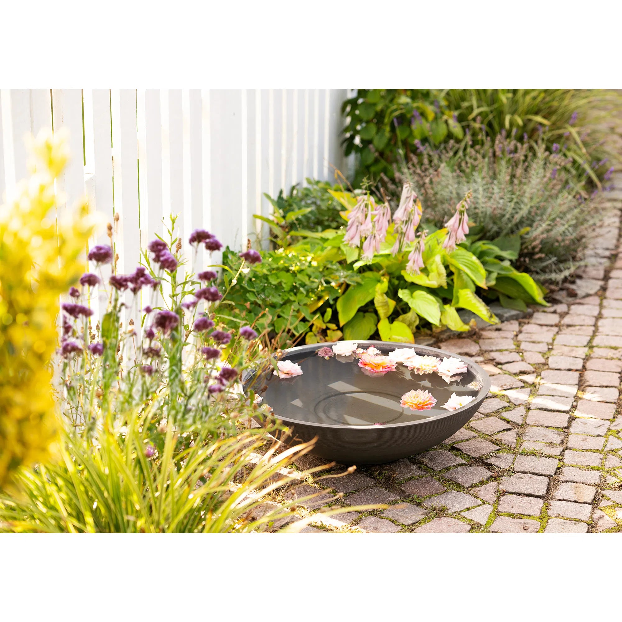 Tuinwaterbak Aldrenor – stijlvolle plantenbak in donkergrijs